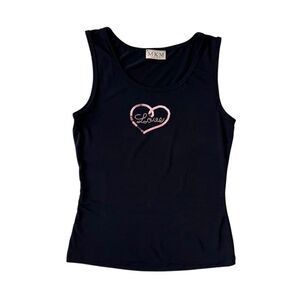 Vintage Sequins Love Tank